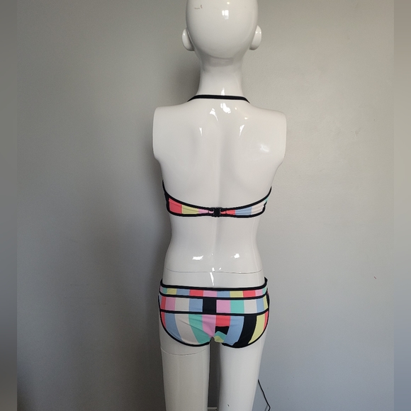 Seafolly Bandwave Bikini Set, VGUC, Size 6 - Picture 4 of 14
